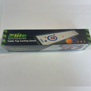 New in box table top curling game.